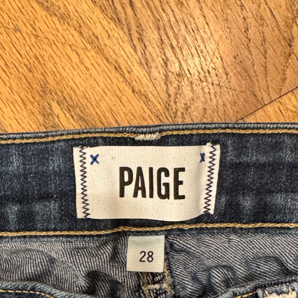 PAIGE Women's Dark Wash Skinny Jeans - Picture 2 of 11